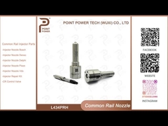 L434PRH Delphi Common Rail Injector Nozzle à haute vitesse OEM ISO9001