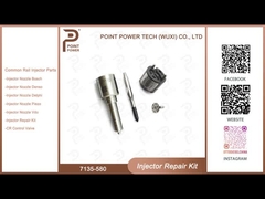 7135-580 Kit de réparation de l'injecteur Delphi comprend la vanne # 28626162 et la buse # E347/H347