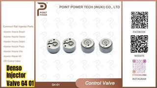 Valve d'orifice d'injecteur à rampe commune G4-01 # pour Denso
