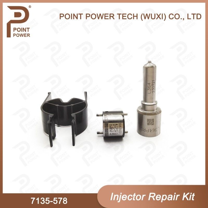 Kit de réparation d'injecteur Common Rail 7135-578 pour Delphi 28264952 GMDAT Z20D (Buse L364PRD + Valve de contrôle 28525582)