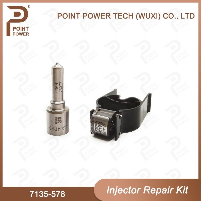 Kit de réparation d'injecteur Common Rail 7135-578 pour Delphi 28264952 GMDAT Z20D (Buse L364PRD + Valve de contrôle 28525582)