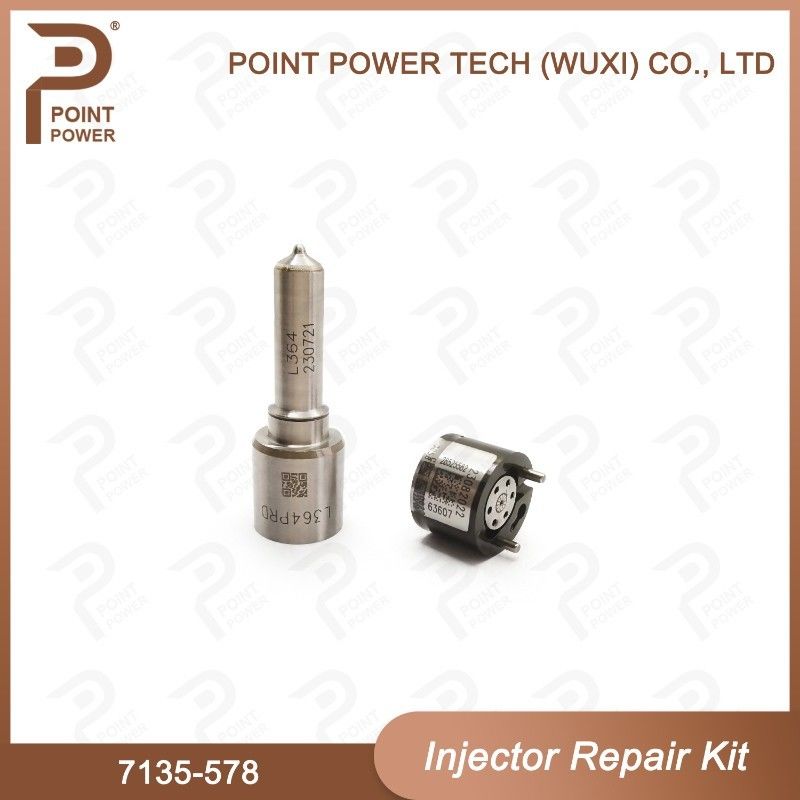 Kit de réparation d'injecteur Common Rail 7135-578 pour Delphi 28264952 GMDAT Z20D (Buse L364PRD + Valve de contrôle 28525582)