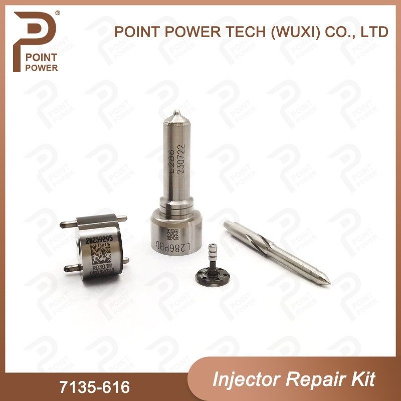 7135-616 Kit de réparation de l'injecteur Delphi pour l'injecteur RENAULT 28237259 Kit de CVA à buse avec buse L286PBD