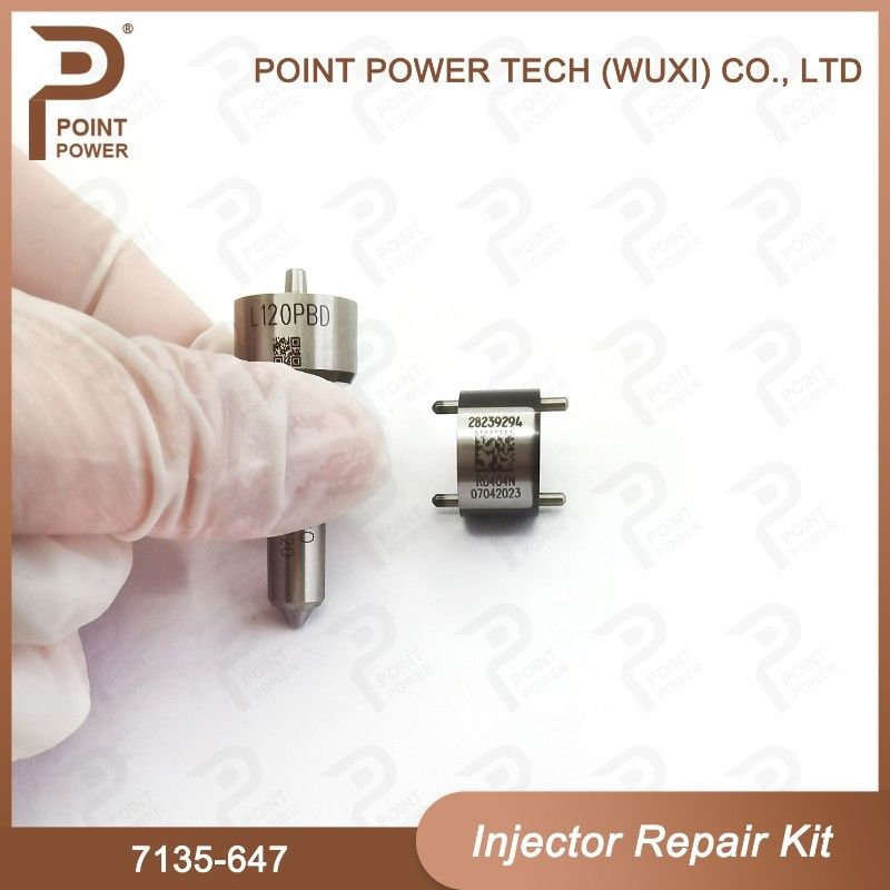 7135-647 Kit de réparation de l'injecteur Delphi Pour l'injecteur 28232248 Kit de vanne à buse avec buse L120PBD
