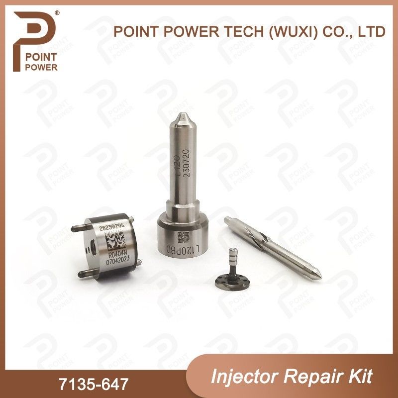 7135-647 Kit de réparation de l'injecteur Delphi Pour l'injecteur 28232248 Kit de vanne à buse avec buse L120PBD