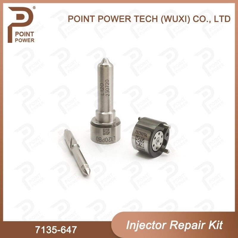 7135-647 Kit de réparation de l'injecteur Delphi Pour l'injecteur 28232248 Kit de vanne à buse avec buse L120PBD