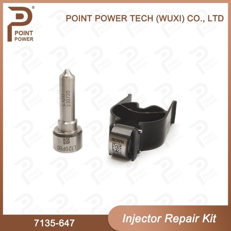 7135-647 Kit de réparation de l'injecteur Delphi Pour l'injecteur 28232248 Kit de vanne à buse avec buse L120PBD