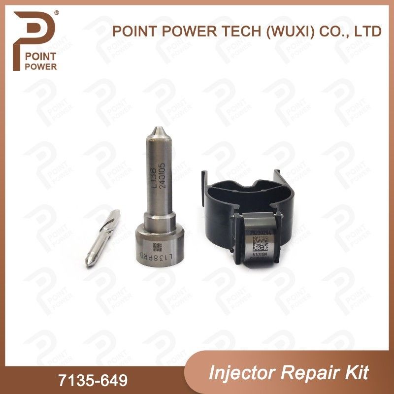 7135-649 Kit de réparation de l'injecteur Delphi avec buse L138PRD et 28239294 Kit de commande de soupape