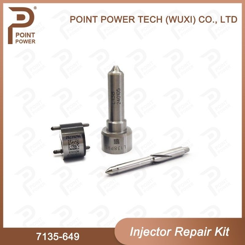 7135-649 Kit de réparation de l'injecteur Delphi avec buse L138PRD et 28239294 Kit de commande de soupape