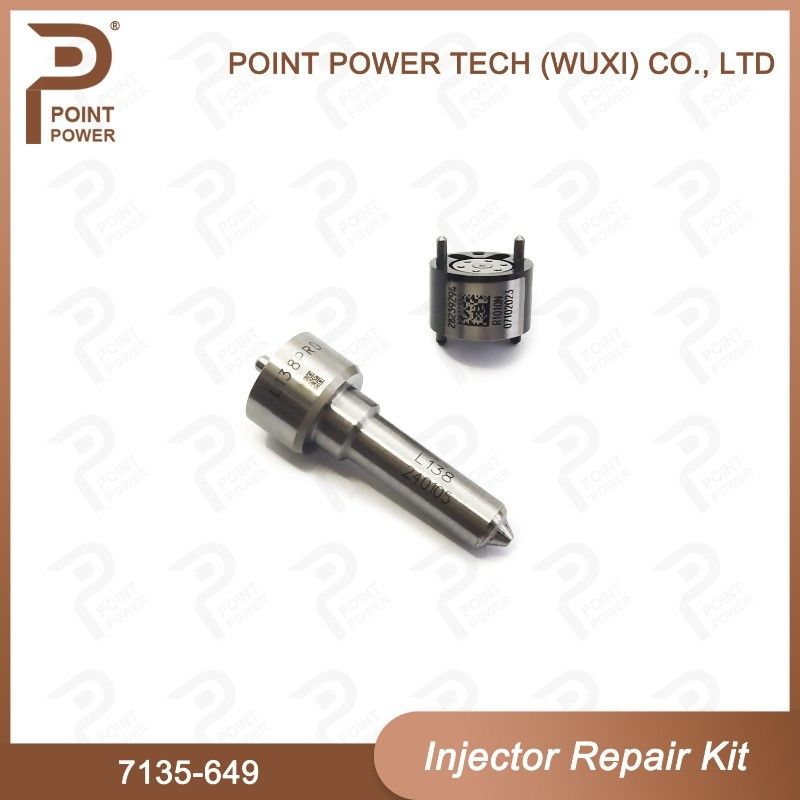 7135-649 Kit de réparation de l'injecteur Delphi avec buse L138PRD et 28239294 Kit de commande de soupape