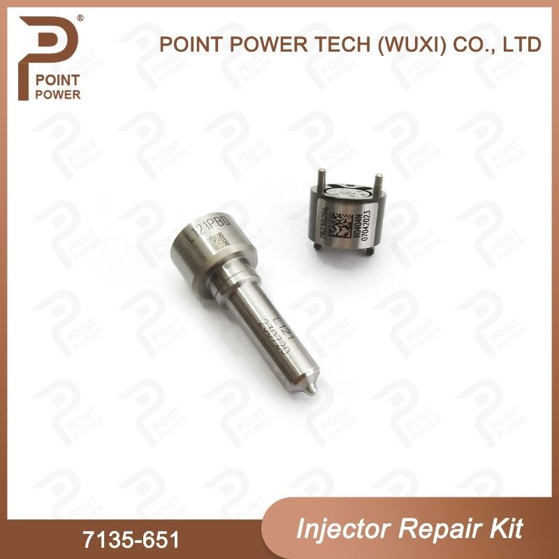 7135-651 Kit de réparation de l'injecteur Delphi pour l'injecteur R02201Z Kit CVA à buse avec buse L121PBD