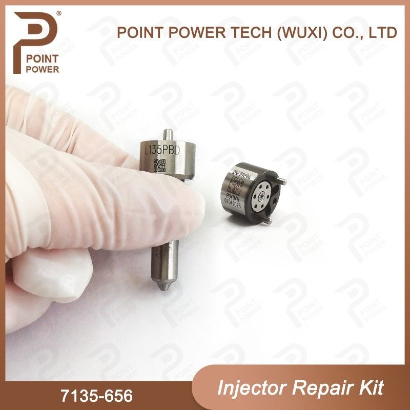 7135-656 Kit de réparation de l'injecteur Delphi pour l'injecteur R00504Z Kit de vanne à buse avec buse L135PBD