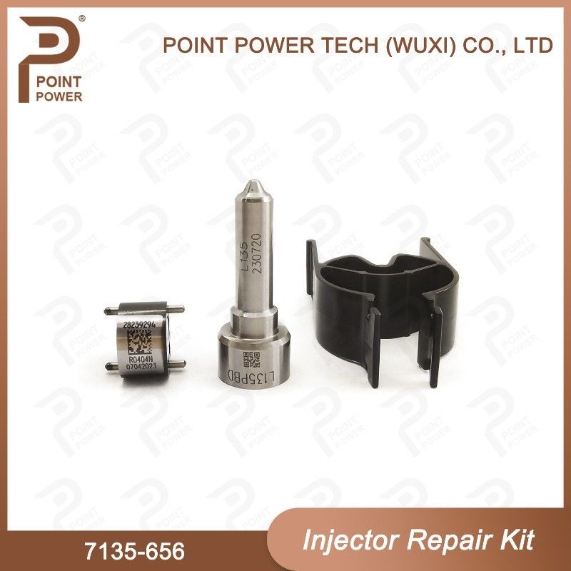 7135-656 Kit de réparation de l'injecteur Delphi pour l'injecteur R00504Z Kit de vanne à buse avec buse L135PBD