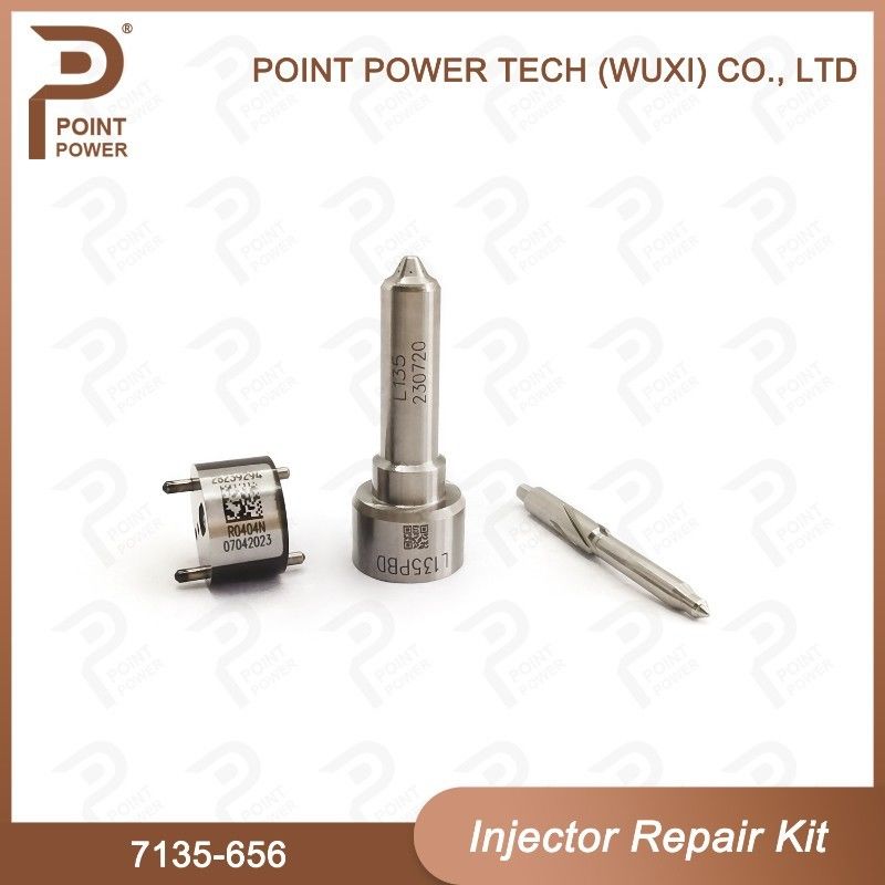 7135-656 Kit de réparation de l'injecteur Delphi pour l'injecteur R00504Z Kit de vanne à buse avec buse L135PBD