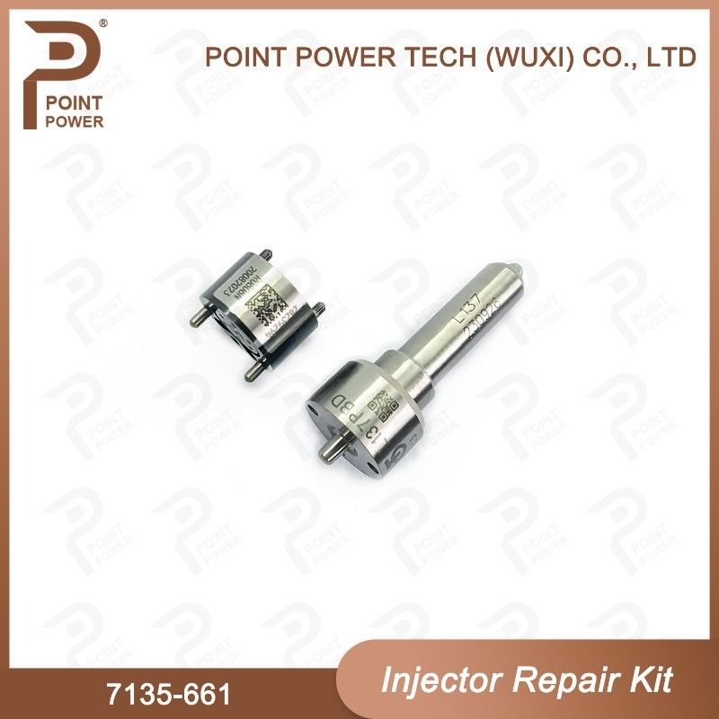7135-661 Kit de réparation de l'injecteur Delphi avec buse L137PBD et 28239294 Kit de commande de soupape buse-CVA