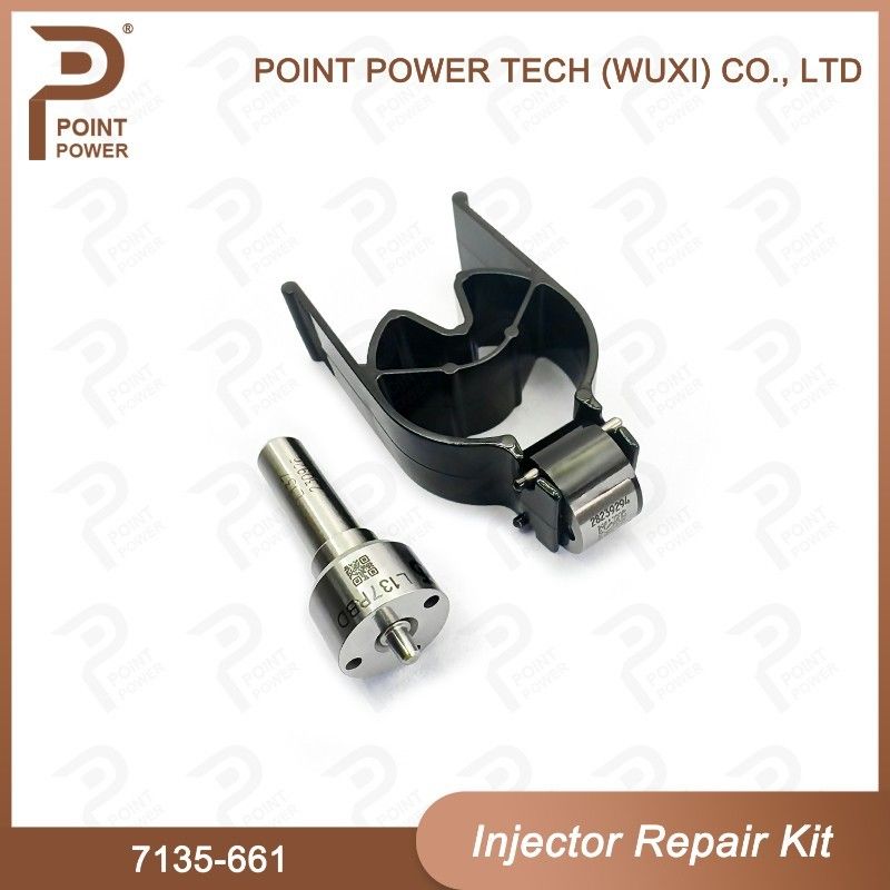 7135-661 Kit de réparation de l'injecteur Delphi avec buse L137PBD et 28239294 Kit de commande de soupape buse-CVA