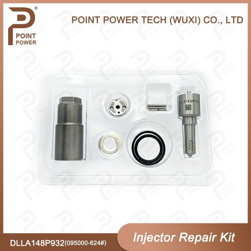 Kit de réparation de rails communs en acier dense à grande vitesse pour injecteur 095000-6240 avec buse DLLA148P932