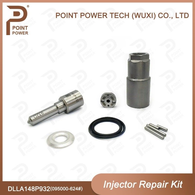 Kit de réparation de rails communs en acier dense à grande vitesse pour injecteur 095000-6240 avec buse DLLA148P932