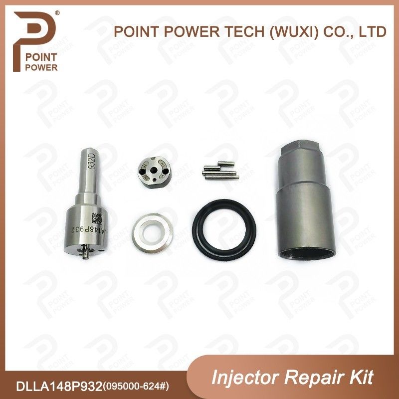 Kit de réparation de rails communs en acier dense à grande vitesse pour injecteur 095000-6240 avec buse DLLA148P932
