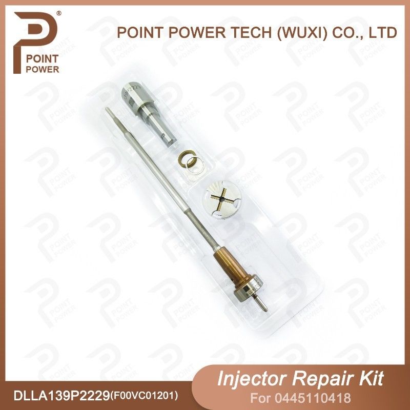 Kit de réparation d'injecteurs Bosch pour injecteurs 0445110418 Buse DLLA139P2229 Et F00VC01201