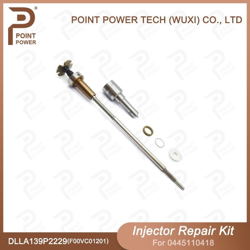 Kit de réparation d'injecteurs Bosch pour injecteurs 0445110418 Buse DLLA139P2229 Et F00VC01201
