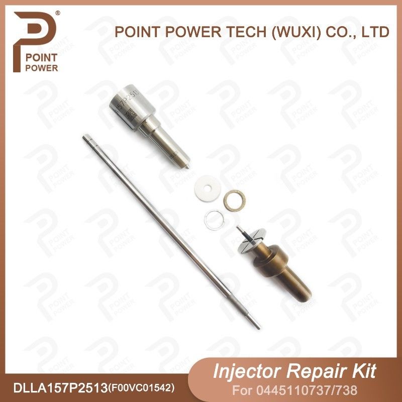 Kit de réparation d'injecteurs Bosch pour injecteurs 0445110737/738 avec buse DLLA157P2513