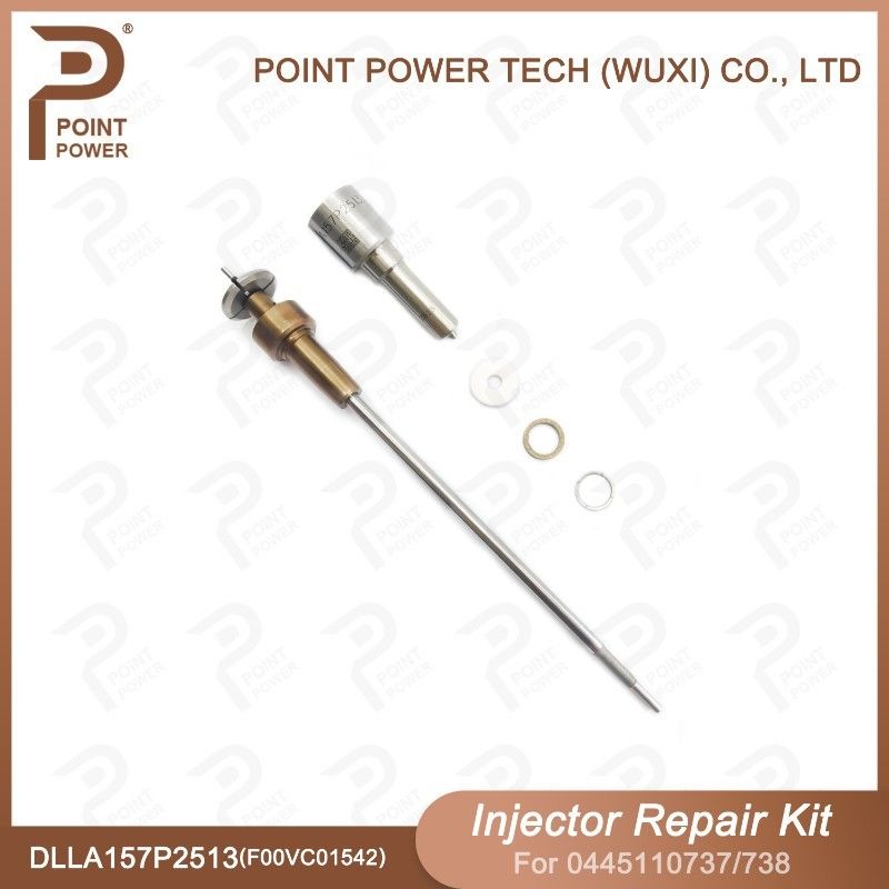Kit de réparation d'injecteurs Bosch pour injecteurs 0445110737/738 avec buse DLLA157P2513