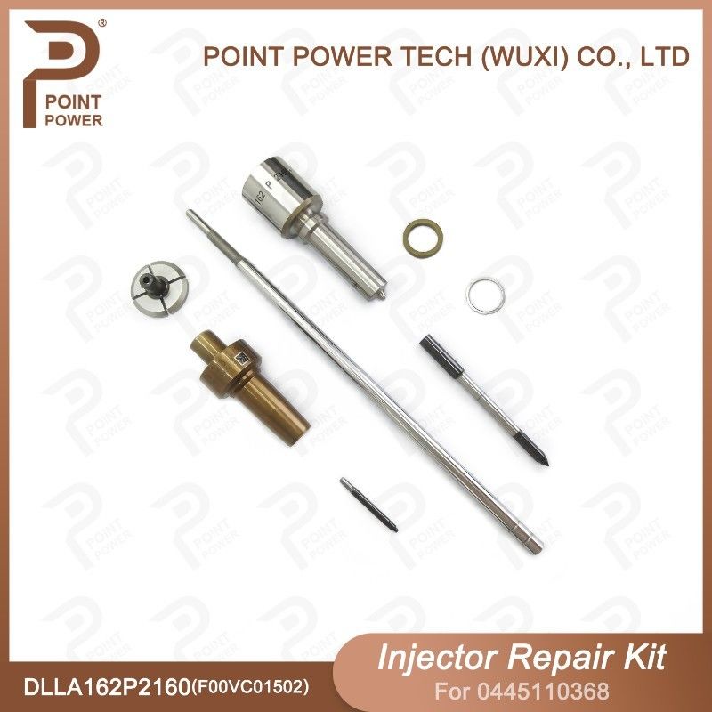 Kit de réparation pour les injecteurs à rail commun Bosch 0445110647 0445110369 avec buse DLLA162P2160