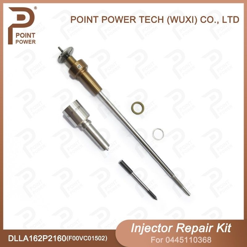 Kit de réparation pour les injecteurs à rail commun Bosch 0445110647 0445110369 avec buse DLLA162P2160