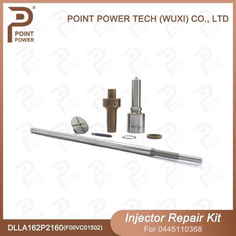 Kit de réparation pour les injecteurs à rail commun Bosch 0445110647 0445110369 avec buse DLLA162P2160