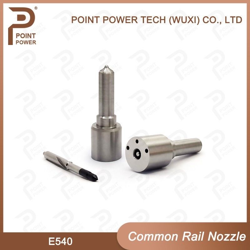 E540 Delphi Commune Rail Nozzle en acier à grande vitesse Argent ISO9001
