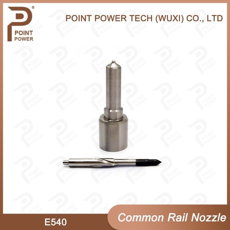 E540 Delphi Commune Rail Nozzle en acier à grande vitesse Argent ISO9001