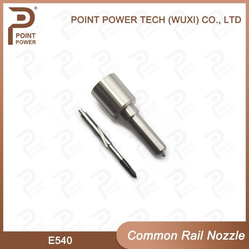 E540 Delphi Commune Rail Nozzle en acier à grande vitesse Argent ISO9001