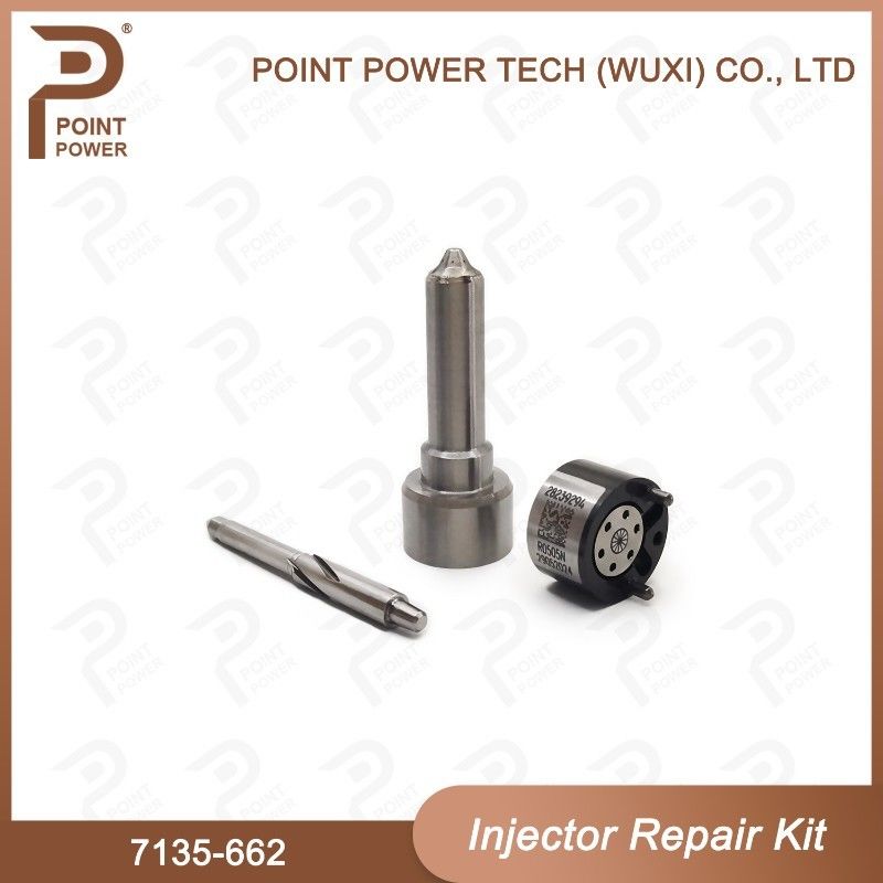 7135-662 Kit de réparation de l'injecteur Delphi Parties de l'injecteur diesel à rail commun Kit de soupape à buse pour l'injecteur R05001D