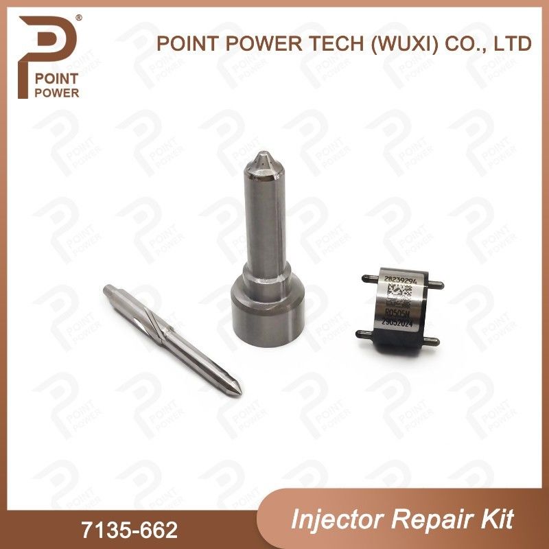 7135-662 Kit de réparation de l'injecteur Delphi Parties de l'injecteur diesel à rail commun Kit de soupape à buse pour l'injecteur R05001D