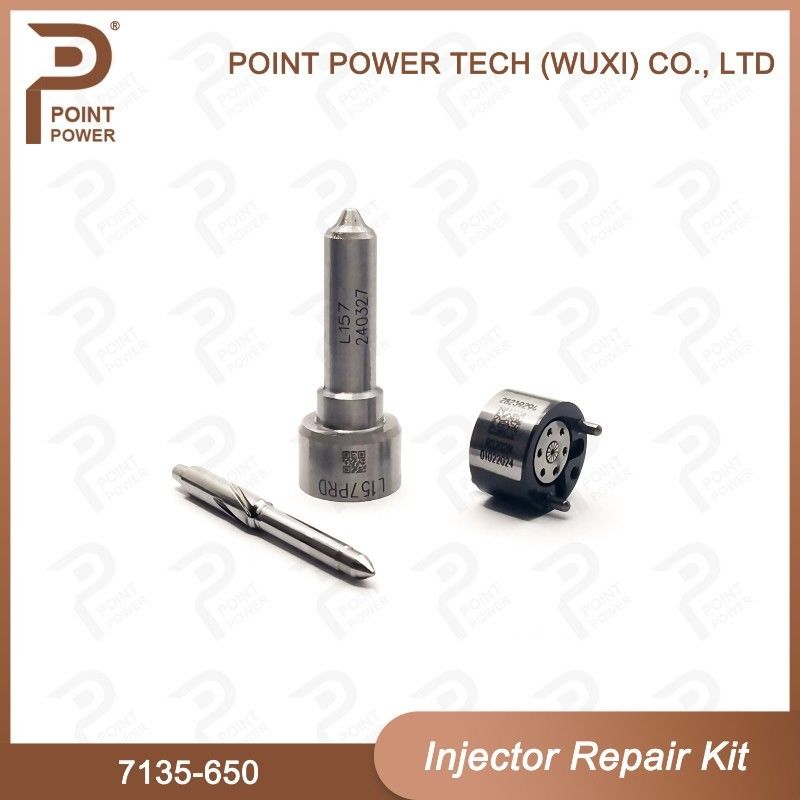 Kit de réparation de l'injecteur Delphi 7135-650 avec 157PRD et 28239294/28538389 soupape de contrôle