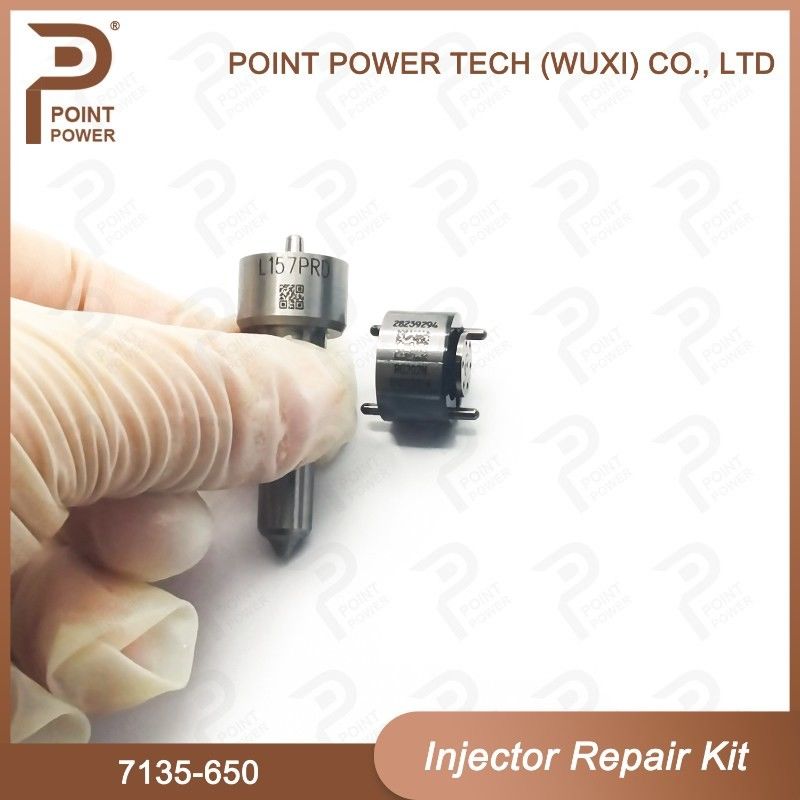 Kit de réparation de l'injecteur Delphi 7135-650 avec 157PRD et 28239294/28538389 soupape de contrôle
