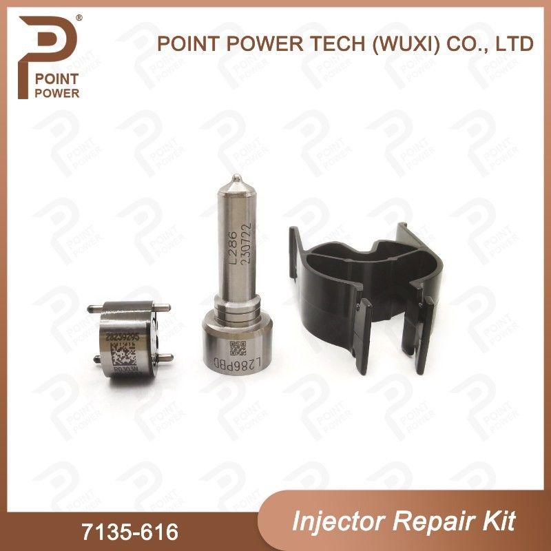 Le kit de soupape de buse 7135-619 pour injecteur SSANGYONG R04501D comprend la buse L244PRD et le soupape 28239295 / 28278897