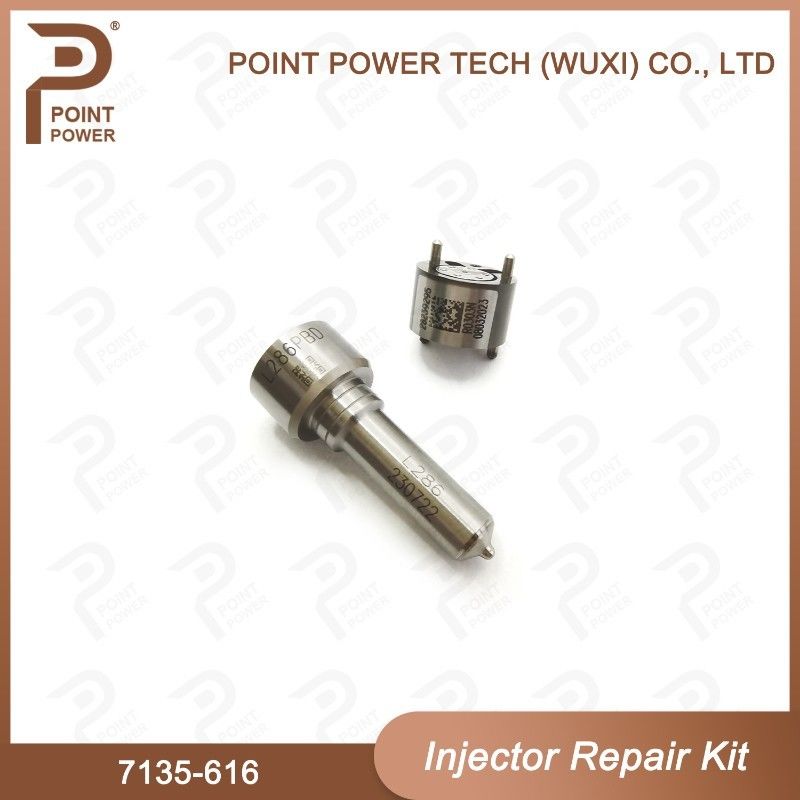 Le kit de soupape de buse 7135-619 pour injecteur SSANGYONG R04501D comprend la buse L244PRD et le soupape 28239295 / 28278897