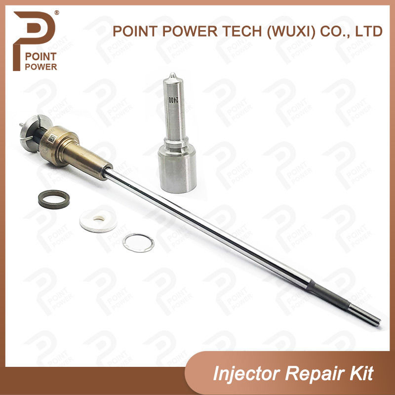Les kits de réparation Bosch comprennent la buse #DLLA155P2400 et la vanne # F00VC01516 pour l'injecteur 0445110574