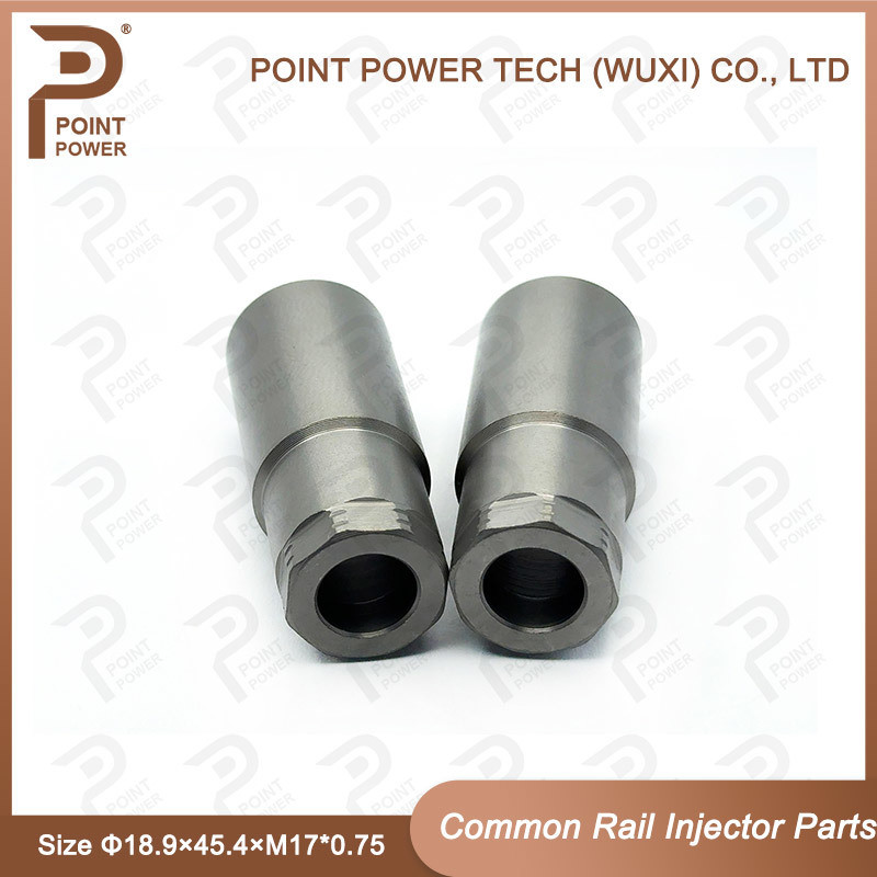 Taille de l'écrou de chapeau de buse piézoélectrique d'injecteur Common Rail Φ18.9×45.4×M17*0.75 Pour injecteur piézo