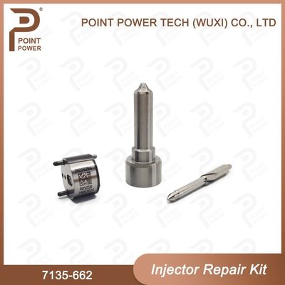 7135-662 Kit de réparation de l'injecteur Delphi Parties de l'injecteur diesel à rail commun Kit de soupape à buse pour l'injecteur R05001D