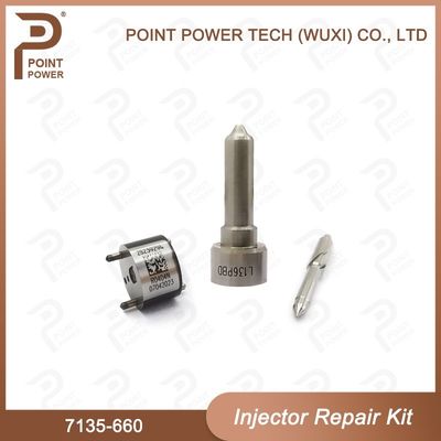 7135-660 Kit de réparation, pour injecteur# R03001d, Kit buse-valve, Kit buse-Cva appliqué HMC / KIA J2.9 CT